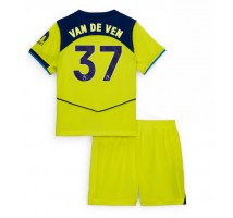 Tottenham Hotspur Micky van de Ven #37 Koszulka Trzecia dzieci 2025-26 Krótki Rękaw (+ krótkie spodenki)